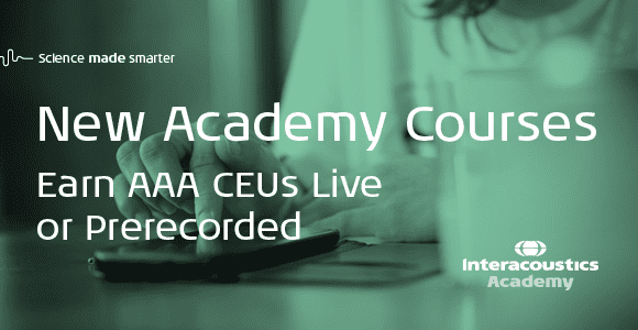 Interacoustics Academy to Host Webinar Series July 13-16