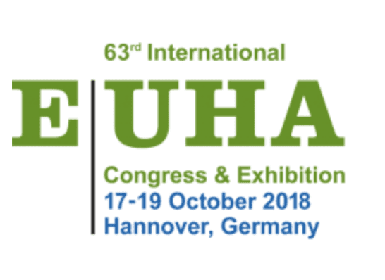 63rd International EUHA Congress to Take Place October 17-19, 2018 in Hannover